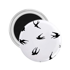 Black Bird Fly Sky 2 25  Magnets