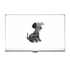 Dalmatian Inspired Silhouette Business Card Holders