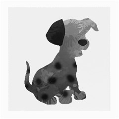 Dalmatian Inspired Silhouette Medium Glasses Cloth (2-Side)