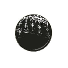 Christmas Angels Star Blue Hat Clip Ball Marker