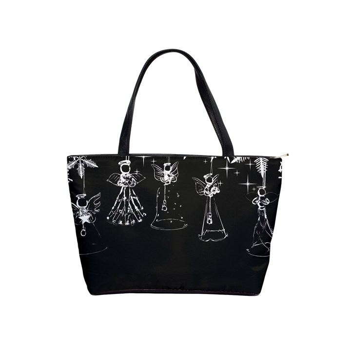 Christmas Angels Star Blue Shoulder Handbags