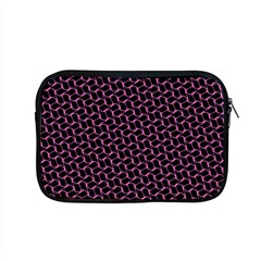 Twisted Mesh Pattern Purple Black Apple Macbook Pro 15  Zipper Case by Alisyart