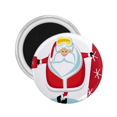 Christmas Santa Claus 2 25  Magnets