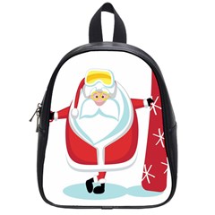 Christmas Santa Claus School Bag (small)