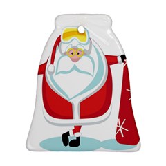 Christmas Santa Claus Ornament (bell)