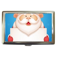 Christmas Santa Claus Letter Cigarette Money Cases by Alisyart