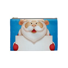 Christmas Santa Claus Letter Cosmetic Bag (medium) 