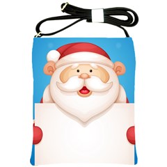 Christmas Santa Claus Letter Shoulder Sling Bags