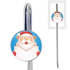 Christmas Santa Claus Letter Book Mark