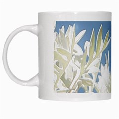 Nature Pattern White Mugs by dflcprintsclothing