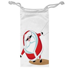 Christmas Santa Claus Snow Cool Sky Jewelry Bag