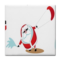 Christmas Santa Claus Snow Cool Sky Face Towel