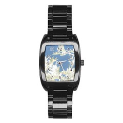 Nature Pattern Stainless Steel Barrel Watch by dflcprintsclothing