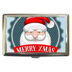 Christmas Santa Claus Xmas Cigarette Money Cases by Alisyart
