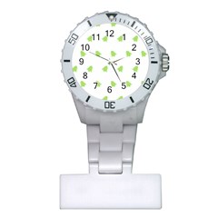 Christmas Tree Green Plastic Nurses Watch