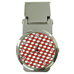 Christmas Star Red Green Money Clip Watches