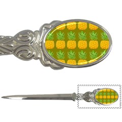 Fruite Pineapple Yellow Green Orange Letter Openers by Alisyart