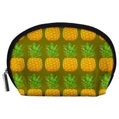 Fruite Pineapple Yellow Green Orange Accessory Pouches (large) 