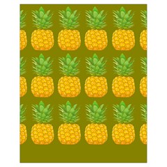 Fruite Pineapple Yellow Green Orange Drawstring Bag (small)