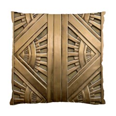 Art Deco Gold Door Standard Cushion Case (one Side) by NouveauDesign