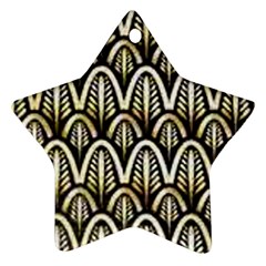 Art Deco Star Ornament (two Sides) by NouveauDesign