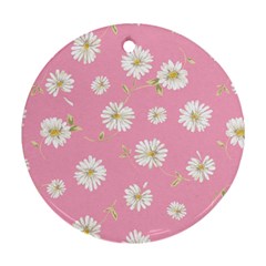 Pink Flowers Ornament (round) by NouveauDesign