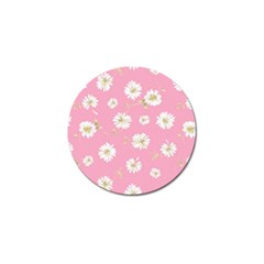 Pink Flowers Golf Ball Marker (10 Pack) by NouveauDesign