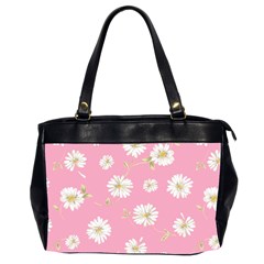 Pink Flowers Office Handbags (2 Sides)  by NouveauDesign