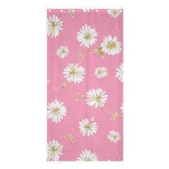 Pink Flowers Shower Curtain 36  X 72  (stall)  by NouveauDesign