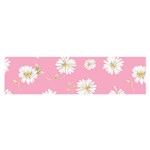 pink flowers Satin Scarf (Oblong) Front