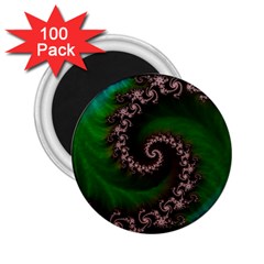 Benthic Saltlife Fractal Tribute For Reef Divers 2 25  Magnets (100 Pack)  by jayaprime