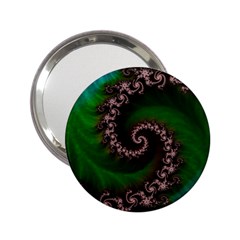 Benthic Saltlife Fractal Tribute For Reef Divers 2 25  Handbag Mirrors by jayaprime