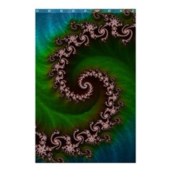 Benthic Saltlife Fractal Tribute For Reef Divers Shower Curtain 48  X 72  (small)  by jayaprime