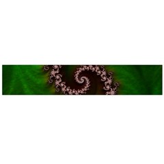 Benthic Saltlife Fractal Tribute For Reef Divers Large Flano Scarf 