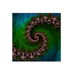 Benthic Saltlife Fractal Tribute For Reef Divers Satin Bandana Scarf by jayaprime