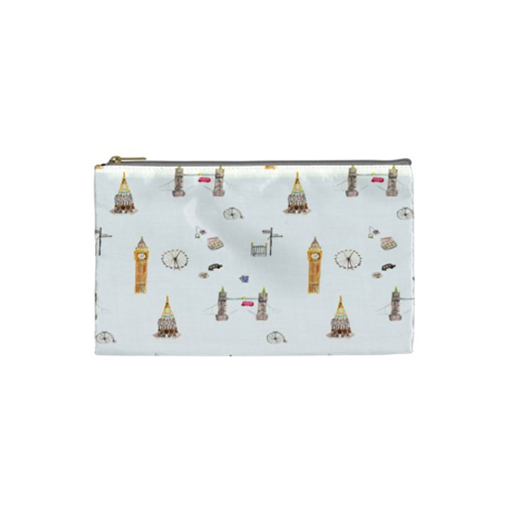 Graphics Tower City Town Cosmetic Bag (Small) 