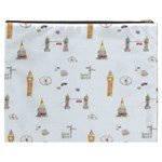 Graphics Tower City Town Cosmetic Bag (XXXL)  Back