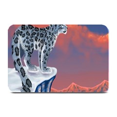 Lion Tigel Chetah Animals Snow Moon Blue Sky Plate Mats