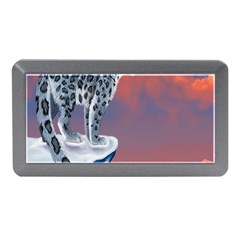 Lion Tigel Chetah Animals Snow Moon Blue Sky Memory Card Reader (mini)