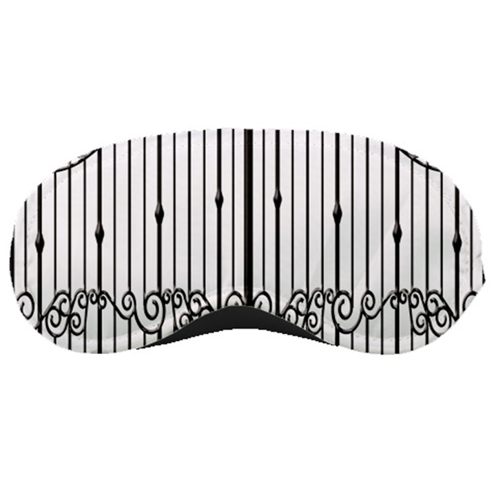 Inspirative Iron Gate Fence Sleeping Masks