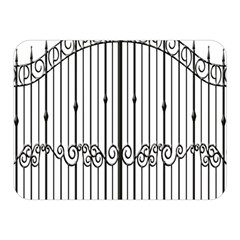 Inspirative Iron Gate Fence Double Sided Flano Blanket (mini) 