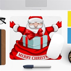 Merry Christmas Santa Claus Large Mousepads by Alisyart