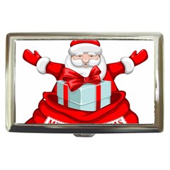 Merry Christmas Santa Claus Cigarette Money Cases by Alisyart