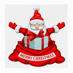 Merry Christmas Santa Claus Medium Glasses Cloth (2-side)