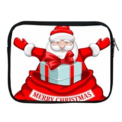 Merry Christmas Santa Claus Apple Ipad 2/3/4 Zipper Cases by Alisyart