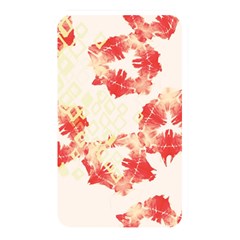 Pattern Flower Red Plaid Green Memory Card Reader