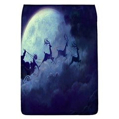 Santa Claus Christmas Night Moon Happy Fly Flap Covers (s)  by Alisyart