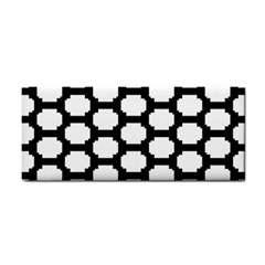 Tile Pattern Black White Cosmetic Storage Cases