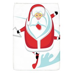 Surfing Snow Christmas Santa Claus Flap Covers (s) 