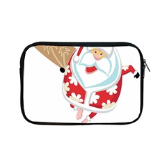 Surfing Christmas Santa Claus Apple Ipad Mini Zipper Cases